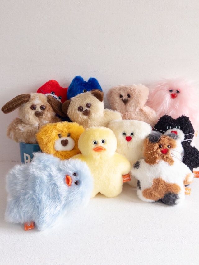 一点もの】mojojojo｜ぬいぐるみ Todd friends 07 COMFOTA 北欧雑貨店