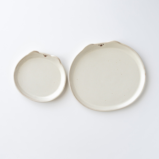 アトリエ モノラー｜くまさん皿 大