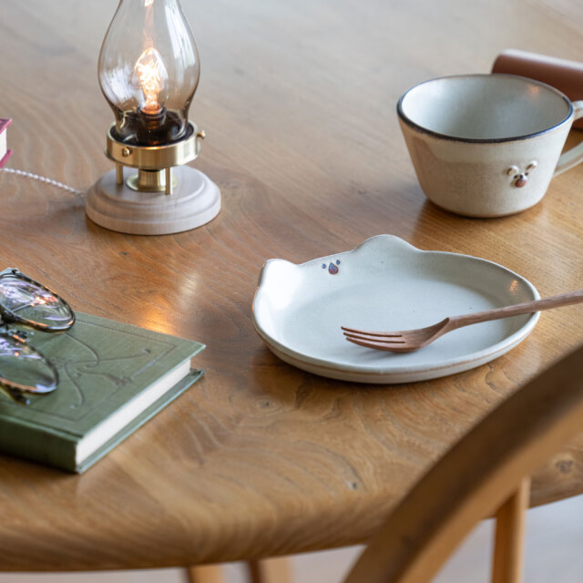 アトリエ モノラー｜くまさん皿 小