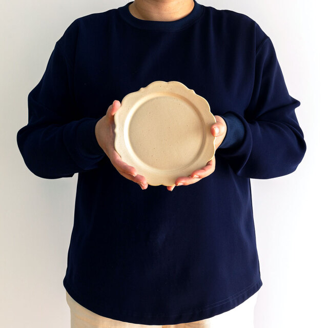 アトリエ モノラー/洋風リム皿 丸