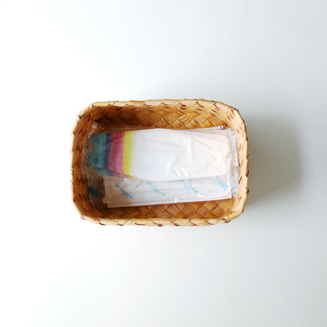 フィンランドの白樺かご/蓋付ボックス/Lサイズ COMFOTA 北欧雑貨店