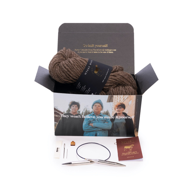 Myssyfarmi/ミッシーファルミ/ニット帽手編みキット/マイ・ムッフィ