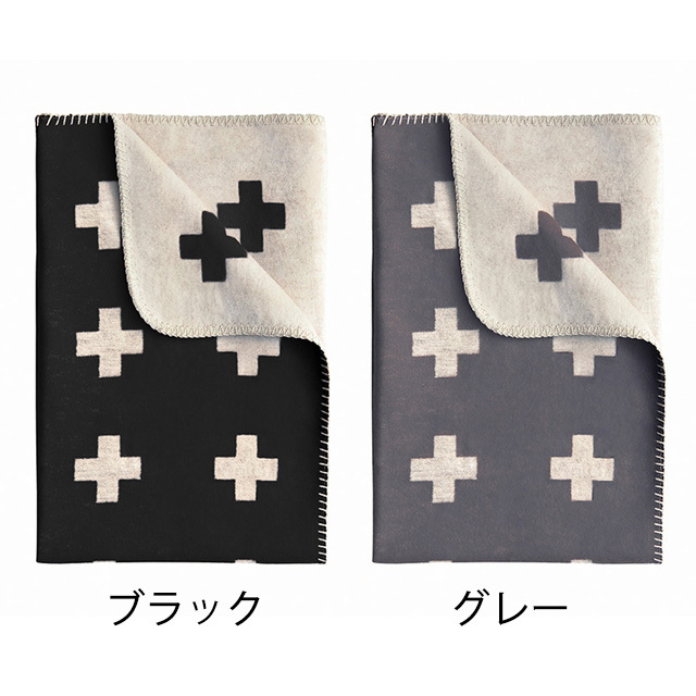 Pia Wallen/ピア・ヴァレン/Crossブランケット(L)(全2色)