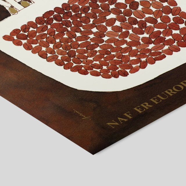 POSTER & FRAME ポスター＆フレーム｜Ib Antoni｜アートポスター The Coffee Bean Ship