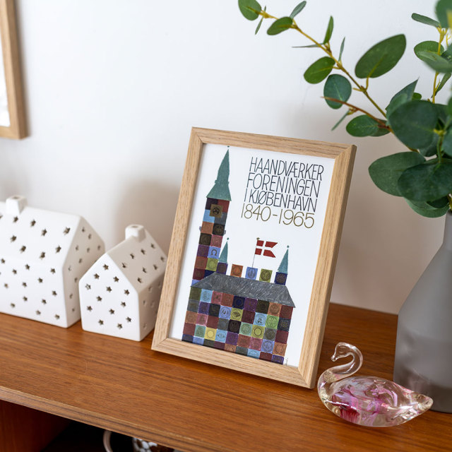 POSTER & FRAME｜Ib Antoni｜アートポスター Copenhagen City Hall