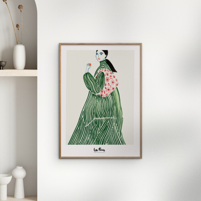 POSTER & FRAME ポスター＆フレーム｜La Poire｜アートポスター Green Coat