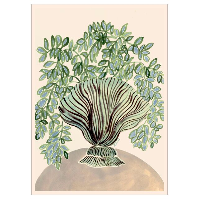 POSTER & FRAME｜La Poire｜アートポスター Shell Vase COMFOTA 北欧雑貨店