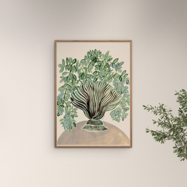 POSTER & FRAME ポスター＆フレーム｜La Poire｜アートポスター［A3］Shell Vase