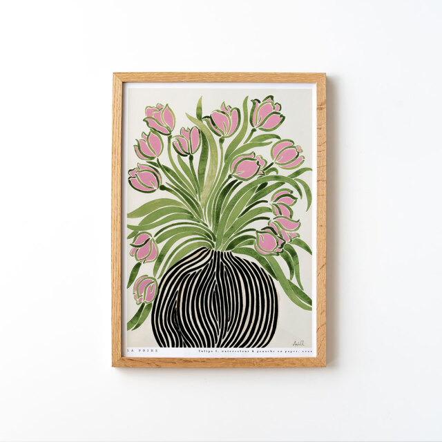 POSTER & FRAME｜La Poire｜アートポスター Tulips COMFOTA 北欧雑貨店