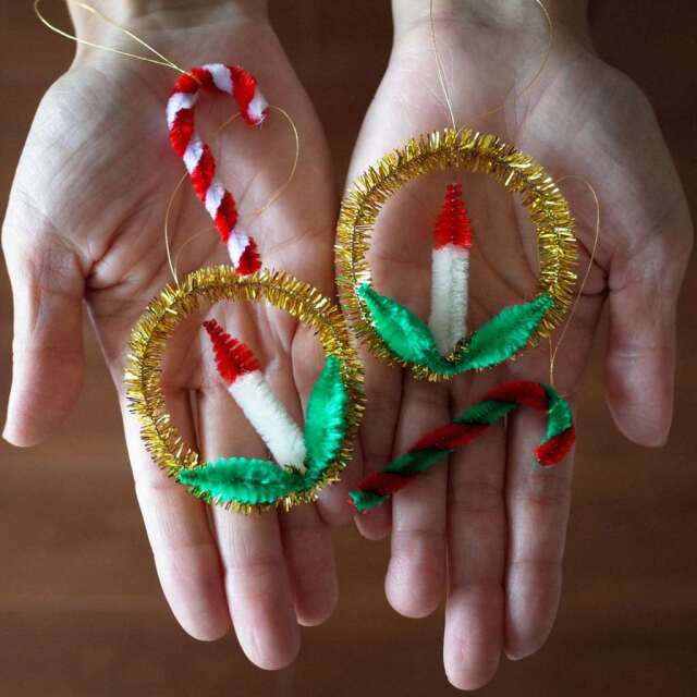 RETRO SANTA CLUB レトロサンタクラブ｜レトロオーナメント【4個セット】