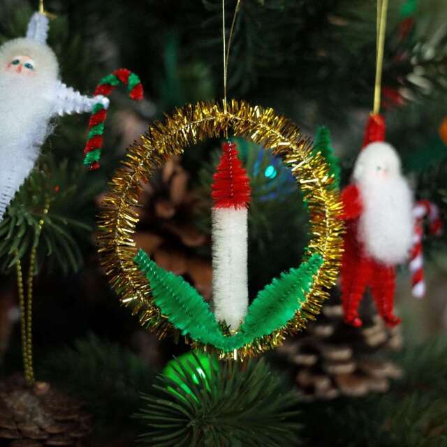 RETRO SANTA CLUB レトロサンタクラブ｜レトロオーナメント【4個セット】