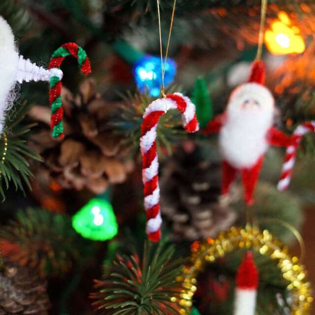 RETRO SANTA CLUB レトロサンタクラブ｜レトロオーナメント【4個セット】