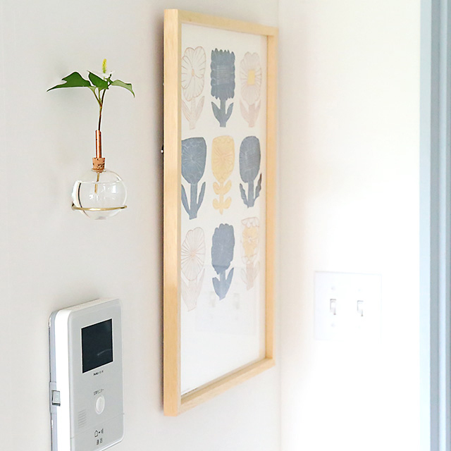 scandinaviaform/スカンジナビアフォルム/Glasilium Vase 壁掛け用真鍮ブラケット