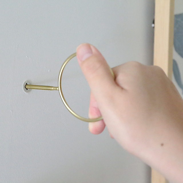 scandinaviaform/スカンジナビアフォルム/Glasilium Vase 壁掛け用真鍮ブラケット