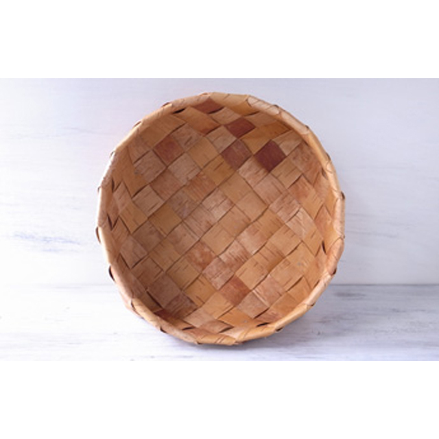 白樺かご/丸形・深型・L COMFOTA 北欧雑貨店