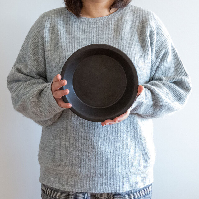 長谷川哲也/SHIROUMA/浅鉢 21cm