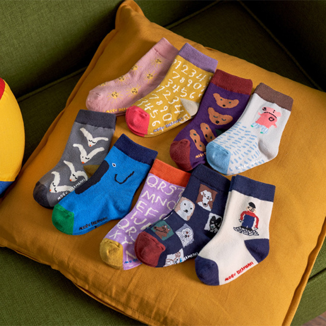 socks appeal/mogu takahashi/ベビーソックス(全9柄)