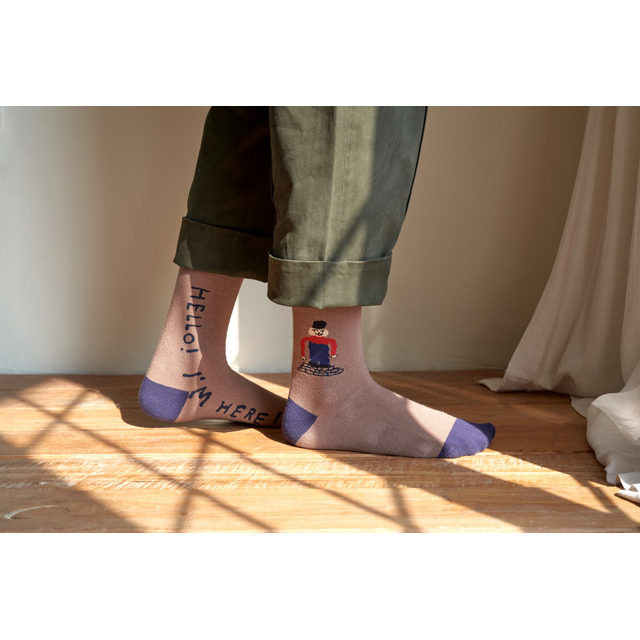 socks appeal/mogu takahashi/男女兼用ソックス(全17柄)