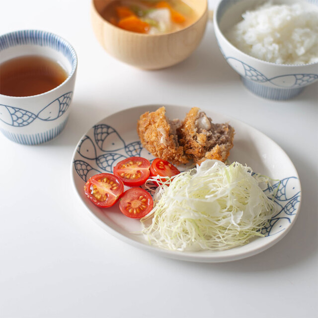 すこし屋｜楕円皿 さかな COMFOTA 北欧雑貨店