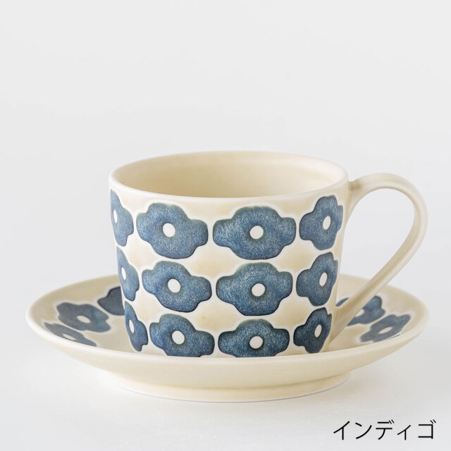 すこし屋｜カップ＆ソーサー フラワー