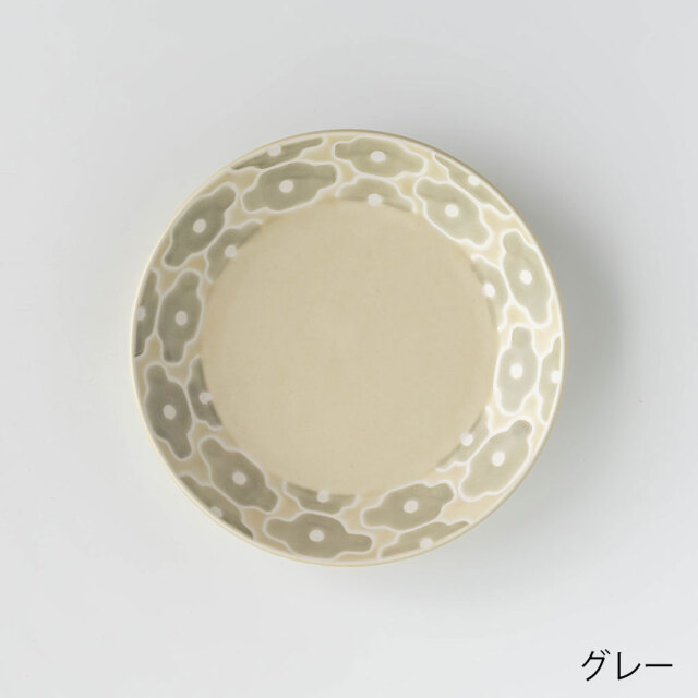 すこし屋｜プレート17cm フラワー