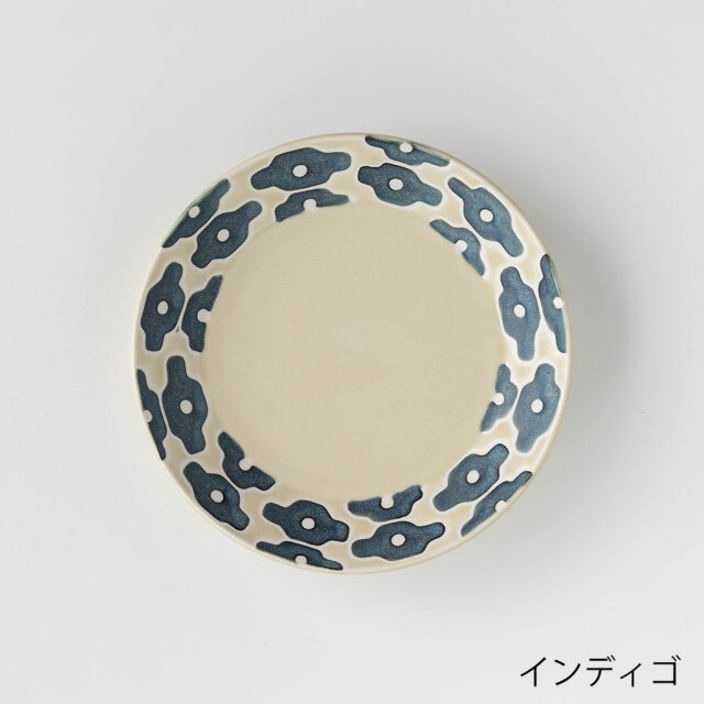すこし屋｜プレート17cm フラワー