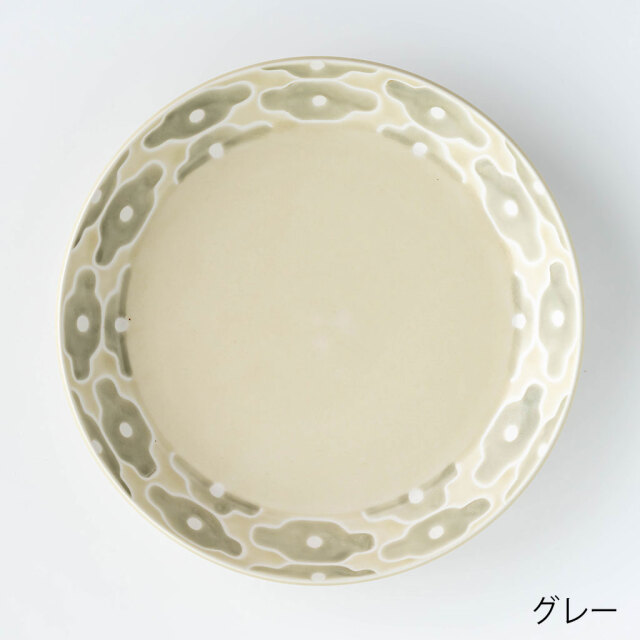 すこし屋｜プレート22cm フラワー