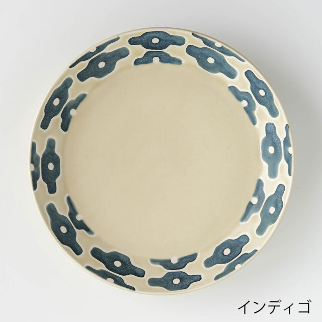 すこし屋｜プレート22cm フラワー