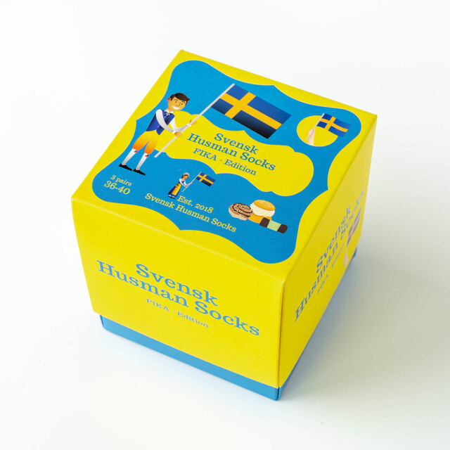 SVENSK HUSMAN スヴェンスク・フスマン｜3足セットのギフトボックス