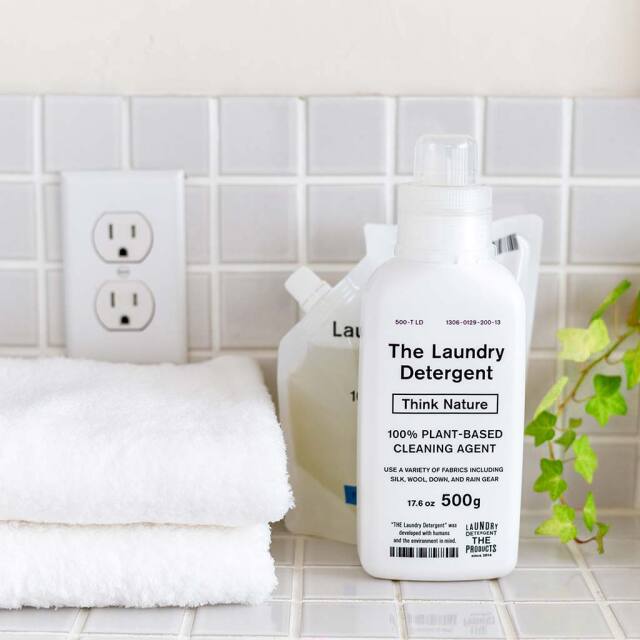 THE｜洗濯洗剤 Think Nature ボトル 500g COMFOTA 北欧雑貨店