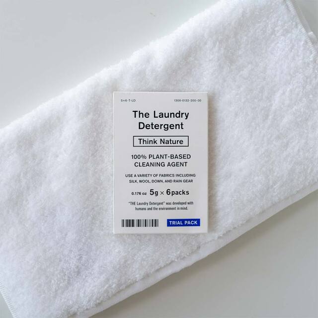 THE｜洗濯洗剤 Think Nature トライアルパックセット 5g×6