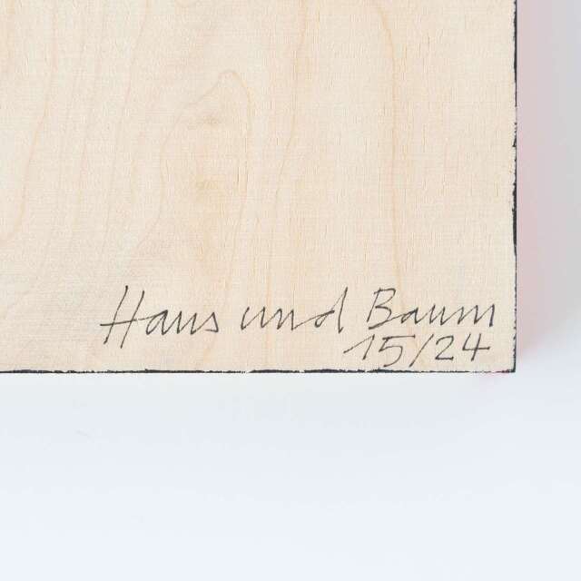 【個別販売】Ulrike Lea Moormann｜コラージュ House and Tree 15