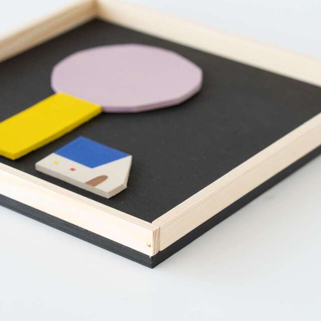 【個別販売】Ulrike Lea Moormann｜コラージュ House and Tree 16