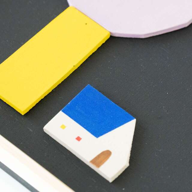 【個別販売】Ulrike Lea Moormann｜コラージュ House and Tree 16