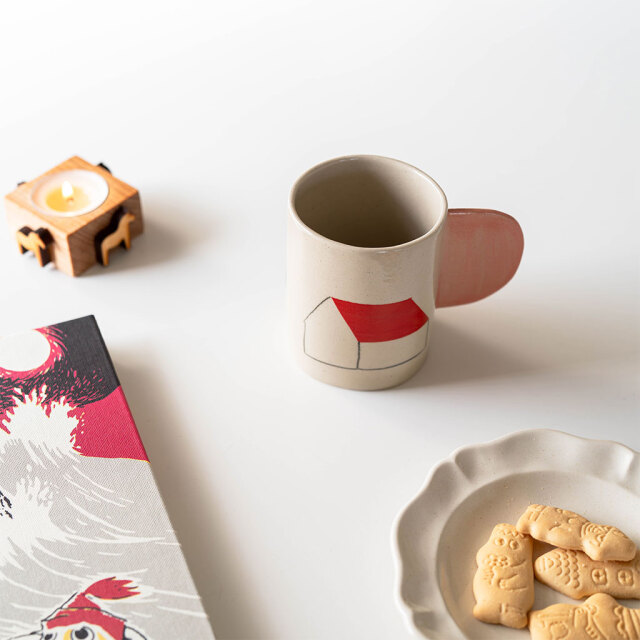 【個別販売】Ulrike Lea Moormann｜マグカップ House and Tree