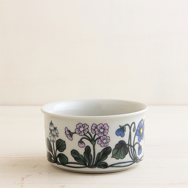 【ヴィンテージ】Arabia/アラビア/Flora/フローラ/シュガーボウル