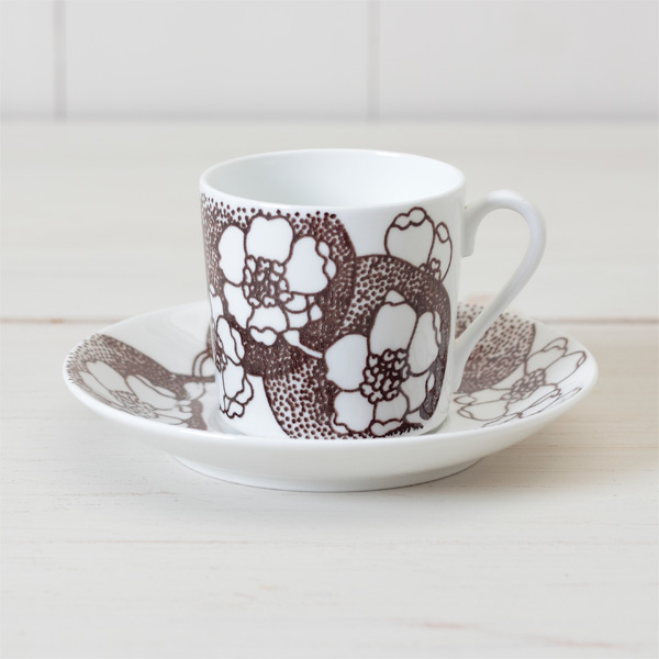 【ヴィンテージ】Gustavsberg/グスタフスベリ/EMMA/エマ/コーヒーカップ＆ソーサー