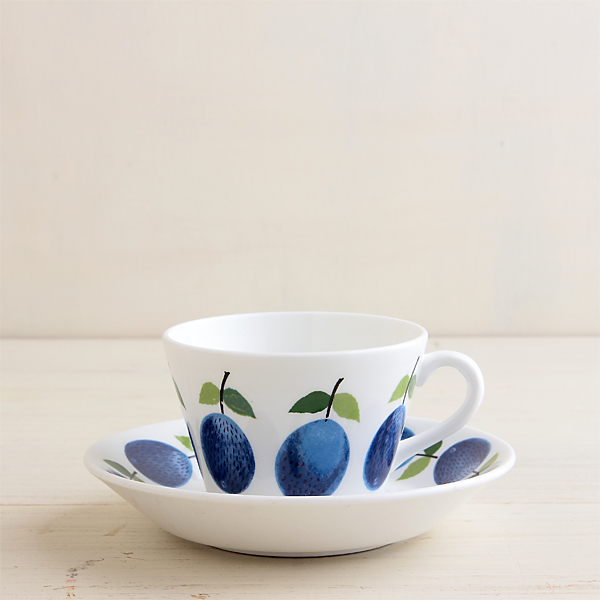 【ヴィンテージ】Gustavsberg/グスタフスベリ/PRUNUS/プルーヌス/コーヒーカップ＆ソーサー