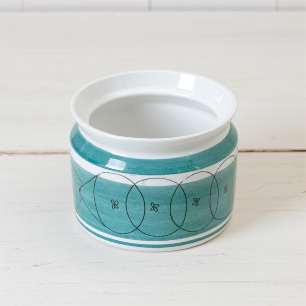 【ヴィンテージ】Rorstrand/ロールストランド/PICKNICK/ピクニック/キャニスター(グリーン・蓋なし)