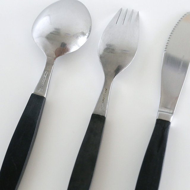 ヴィンテージ】ROSTFRITT STAL/カトラリー/ナイフ＆フォーク＆スプーン