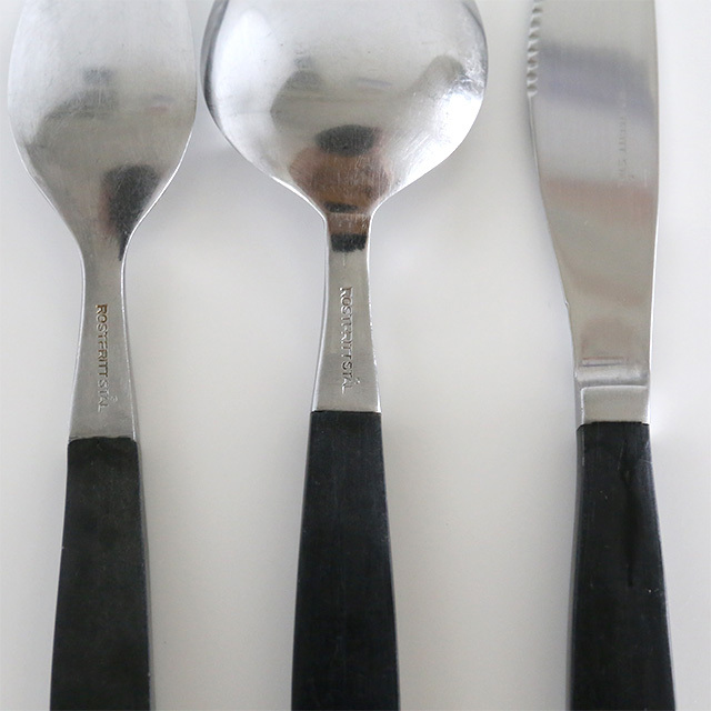 北欧スウェーデンROSTFRITT STAL社製カトラリー4本セット 北欧スウェーデンROSTFRITT STAL社製カトラリー4本セット - メルカリ