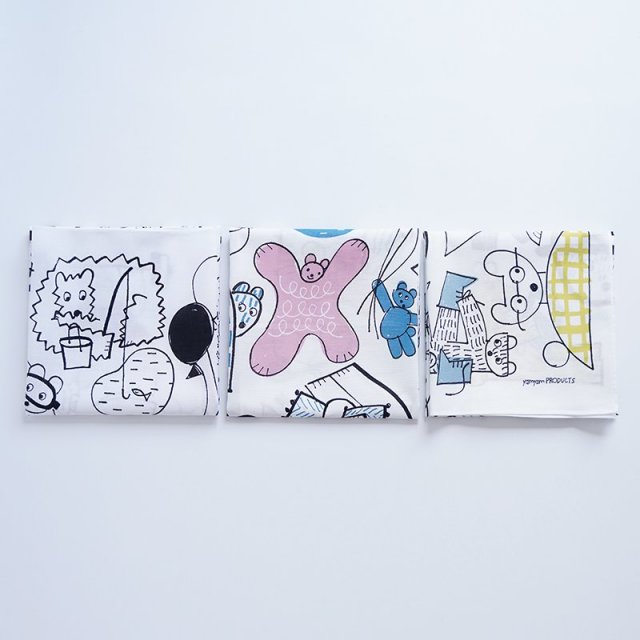 yamyam PRODUCTS|ハンカチ KUMA