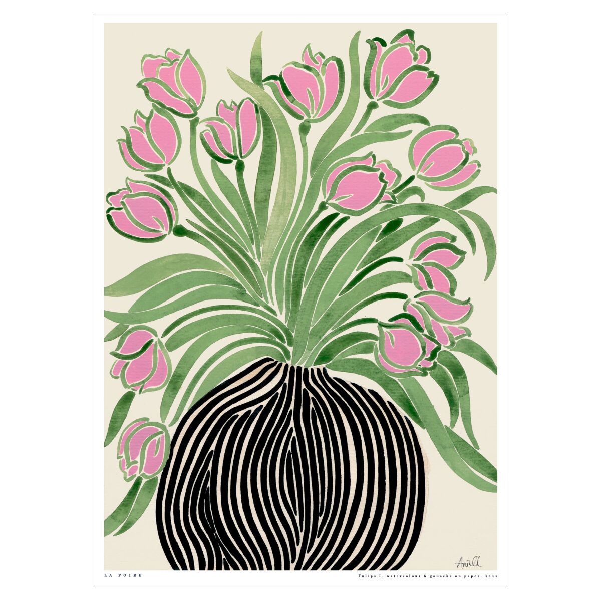 POSTER & FRAME ポスター＆フレーム｜La Poire｜アートポスター Tulips