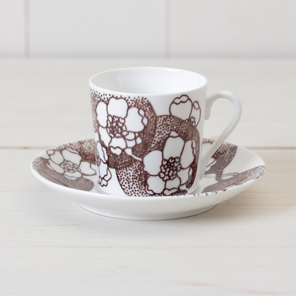 【ヴィンテージ】Gustavsberg/グスタフスベリ/EMMA/エマ/コーヒーカップ＆ソーサー