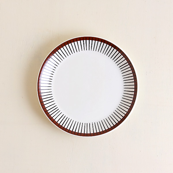 【ヴィンテージ】Gustavsberg/グスタフスベリ/SPISA RIBB/スピサ・リブ/ケーキプレート（17cm）