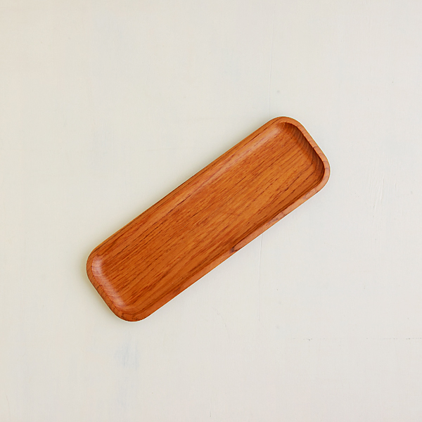 【ヴィンテージ】Karl Holmberg/カール・ホルンベリ/チークのトレイ（30cm）