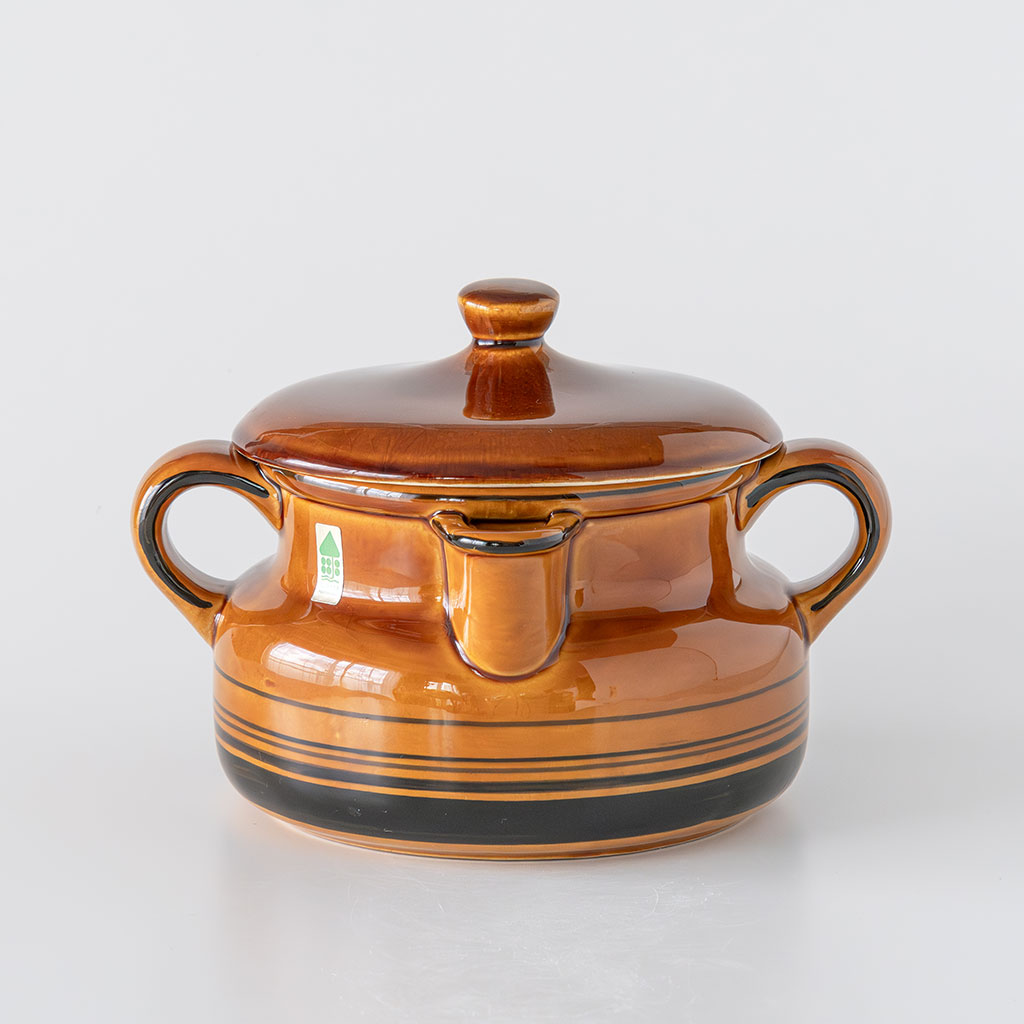 【ヴィンテージ】Luwasa Hydrokultur 持ち手・蓋付きポット