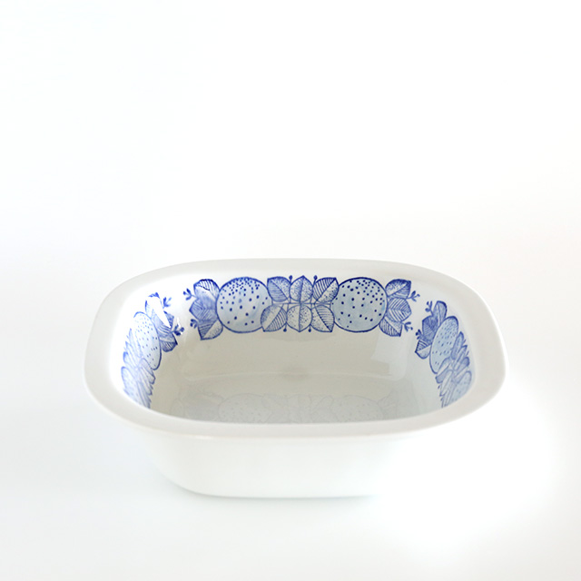 【ヴィンテージ】Rorstrand/ロールストランド/Raga/スクエアボウル（深皿）