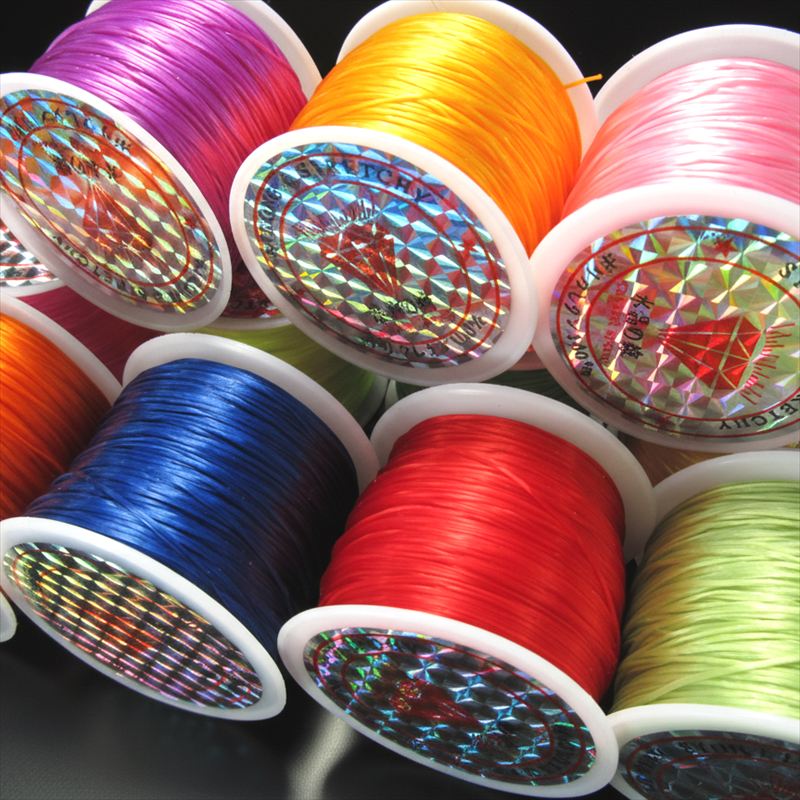 ブレス用ゴム 水晶の線 ブレスレットお直し交換用 オペロンゴム 天然石 ビーズ たっぷり約43m ポイント消化 si-p inmy-4 パワーストーン 天然石