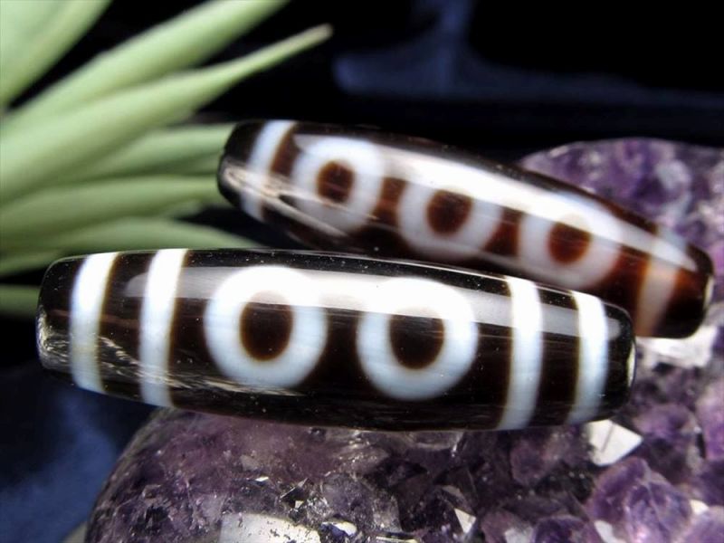 A至純天珠 五眼天珠 ごがんてんじゅ サイズ：約36mm-37mm 1個売り 極上 天然石 ビーズ パワーストーン te-p パワーストーン 天然石